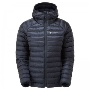 Montane Anti-Freeze Met Capuchon Donsjas Dames Donkerblauw | XEM4760LE