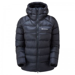 Montane Anti-Freeze XT Met Capuchon Donsjas Dames Donkerblauw | NPE2690IL