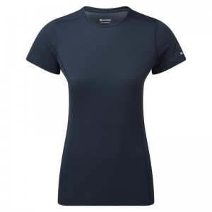 Montane Dart Lite T-shirts Dames Donkerblauw | SMT2268RY