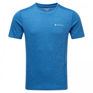 Montane Dart T-shirts Heren Blauw | IHO1641OA