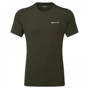 Montane Dart T-shirts Heren Donkergroen | MSB1468TY