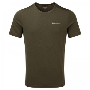 Montane Dart T-shirts Heren Donkergroen | EFO191JM