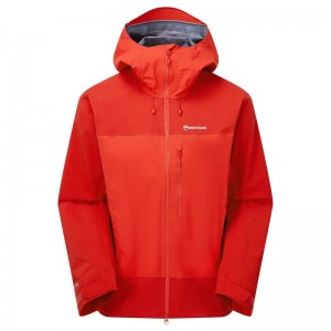 Montane Phase XPD Waterdichte Jas Heren Rood | WOF769CF