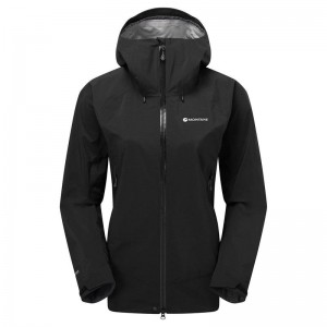 Montane Phase XT Waterdichte Jas Dames Zwart | PAA9168GT