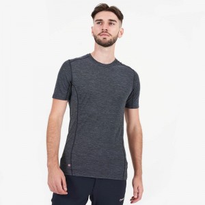 Montane Primino 140 T-shirts Heren Zwart | DJU9798VK