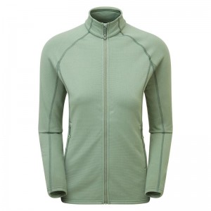 Montane Protium Fleece Jassen Dames Grijs Groen | SNQ3433GR