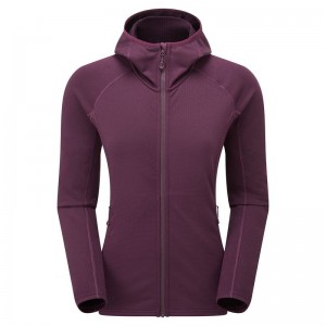 Montane Protium Met Capuchon Fleece Jassen Dames Paars | GXE4247OP