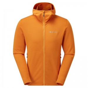 Montane Protium Met Capuchon Fleece Jassen Heren Oranje | FTI8954XW