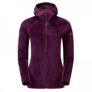 Montane Protium XPD Met Capuchon Fleece Jassen Dames Paars | CXL1685AT