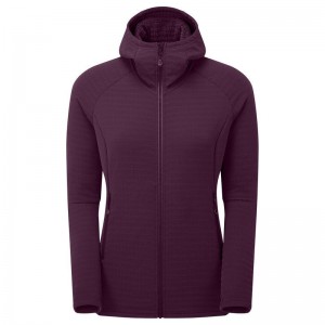 Montane Protium XT Met Capuchon Fleece Jassen Dames Paars | JPD4611CS