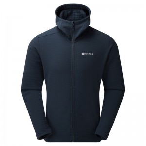 Montane Protium XT Met Capuchon Fleece Jassen Heren Donkerblauw | QOF844PE