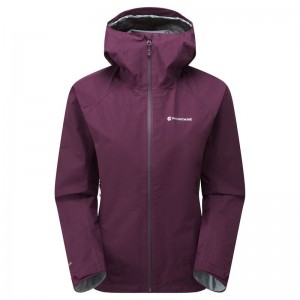 Montane Spirit Waterdichte Jas Dames Paars | RFB6974NU