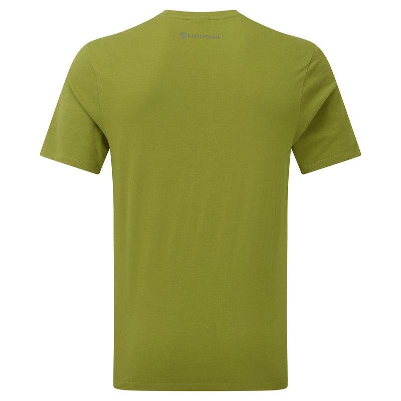 Montane Abstract Mountain T-shirts Heren Groen | GVL10076EW