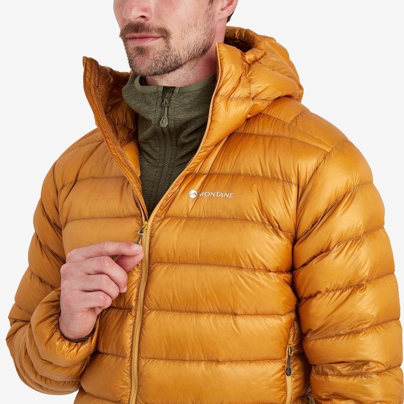 Montane Alpine 850 Lite Met Capuchon Donsjas Heren Oranje | FHH3917PB