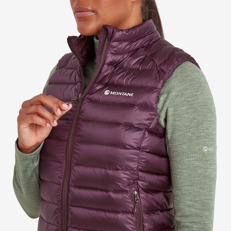 Montane Anti-Freeze Down Gilet Dames Paars | FLW1474JL