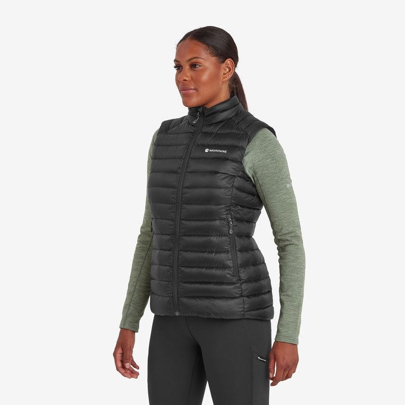 Montane Anti-Freeze Down Gilet Dames Zwart | JWW4639CZ