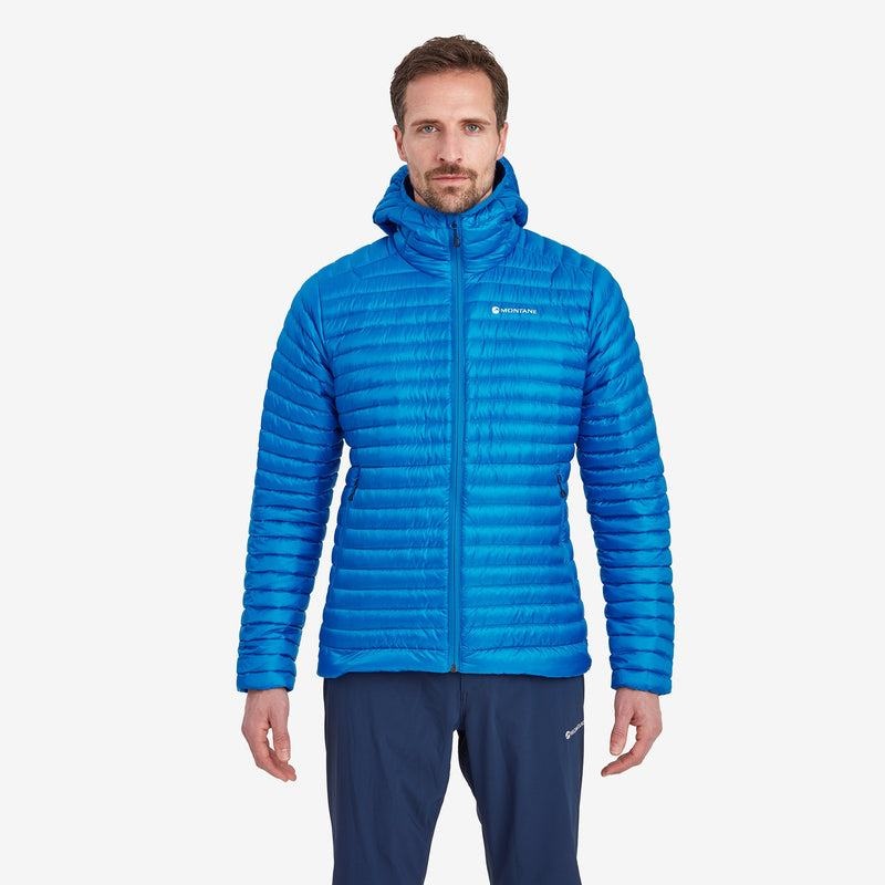 Montane Anti-Freeze Lite Met Capuchon Donsjas Heren Blauw | WFR964HA