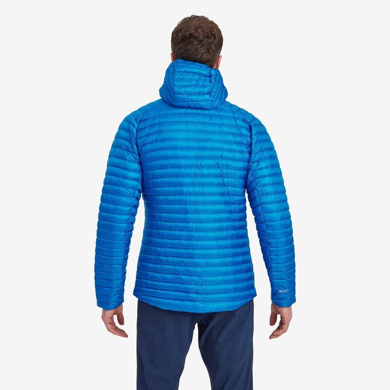 Montane Anti-Freeze Lite Met Capuchon Donsjas Heren Blauw | WFR964HA