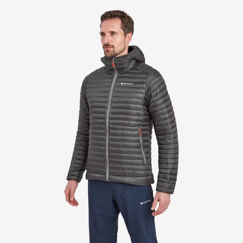 Montane Anti-Freeze Lite Met Capuchon Donsjas Heren Donkergrijs | APJ5612AP