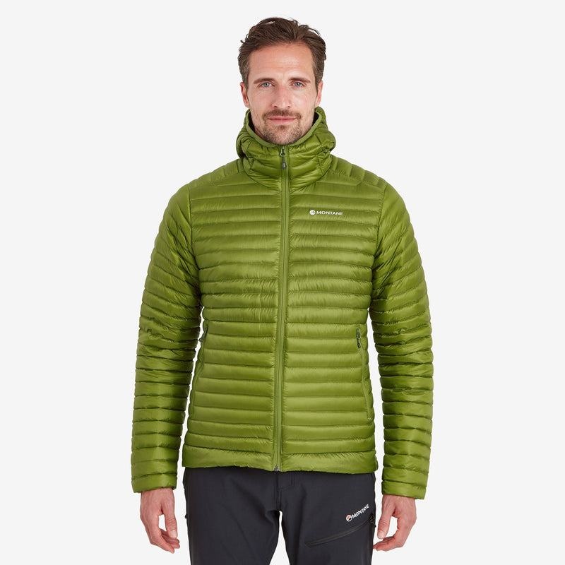 Montane Anti-Freeze Lite Met Capuchon Donsjas Heren Groen | CUG5352YW