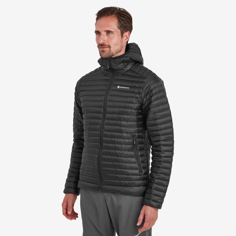 Montane Anti-Freeze Lite Met Capuchon Donsjas Heren Zwart | UVK4185YZ