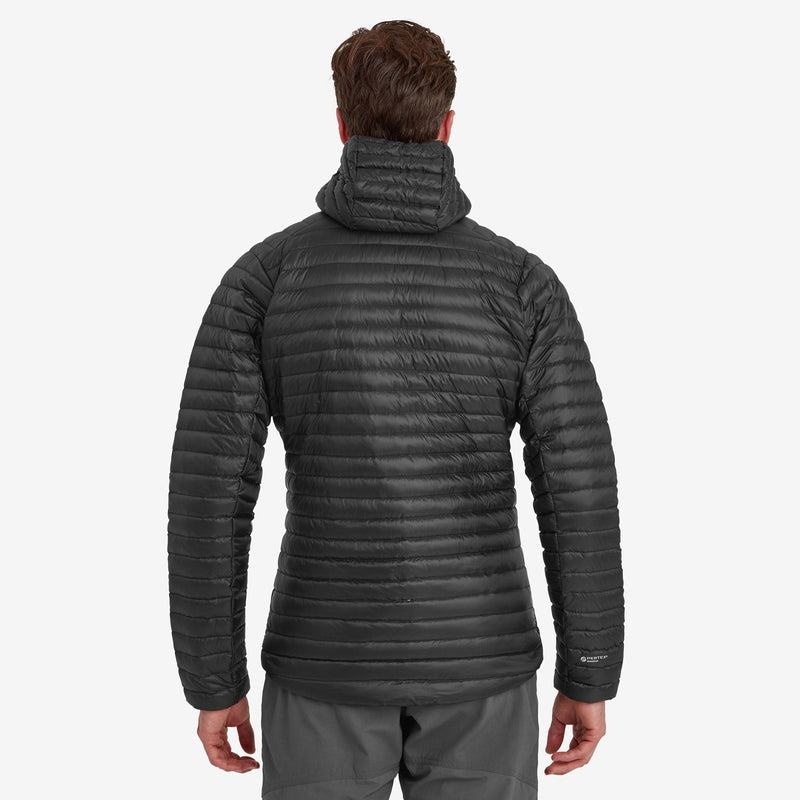 Montane Anti-Freeze Lite Met Capuchon Donsjas Heren Zwart | UVK4185YZ