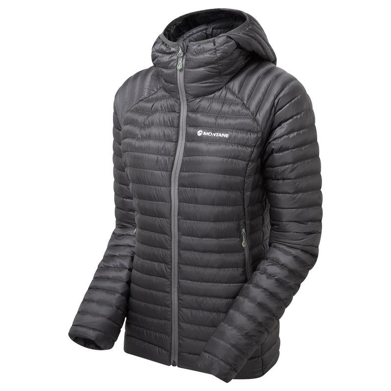 Montane Anti-Freeze Lite Met Capuchon Donsjas Dames Donkergrijs | UDM4679LQ