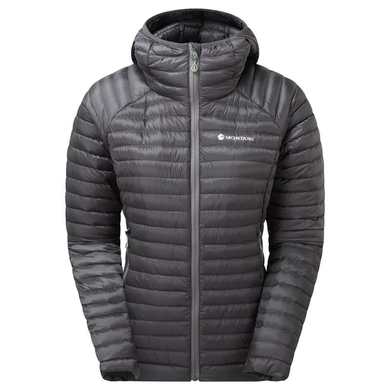 Montane Anti-Freeze Lite Met Capuchon Donsjas Dames Donkergrijs | UDM4679LQ