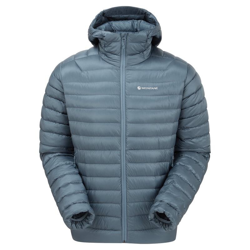 Montane Anti-Freeze Met Capuchon Donsjas Heren Grijs Blauw | HDV92100EF