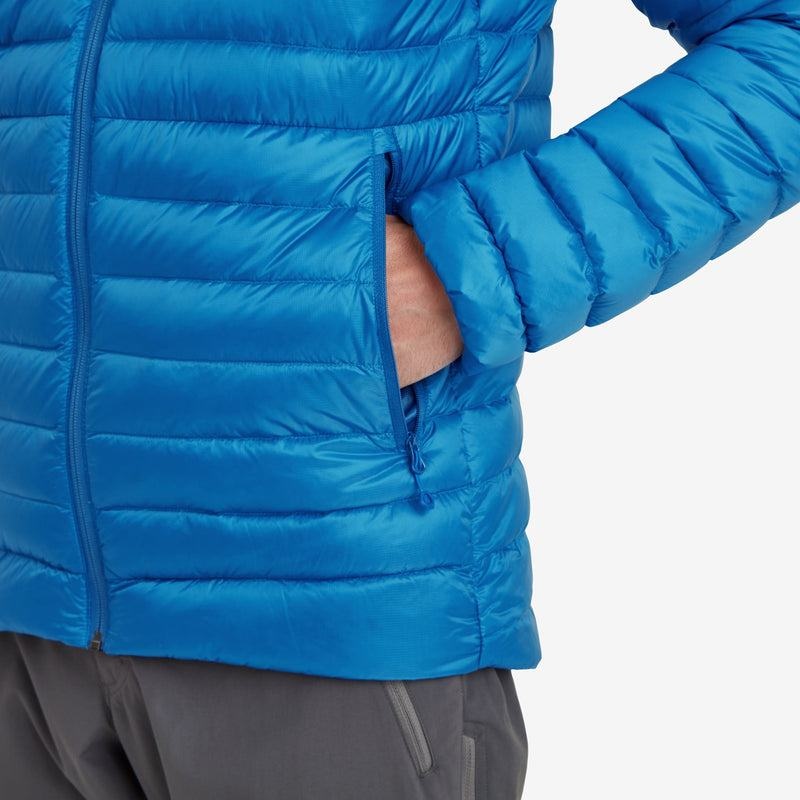 Montane Anti-Freeze Met Capuchon Donsjas Heren Blauw | AKR2919CK