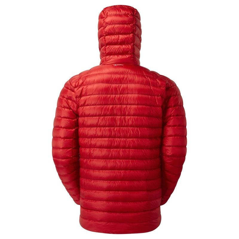 Montane Anti-Freeze Met Capuchon Donsjas Heren Rood | VMU9272PZ