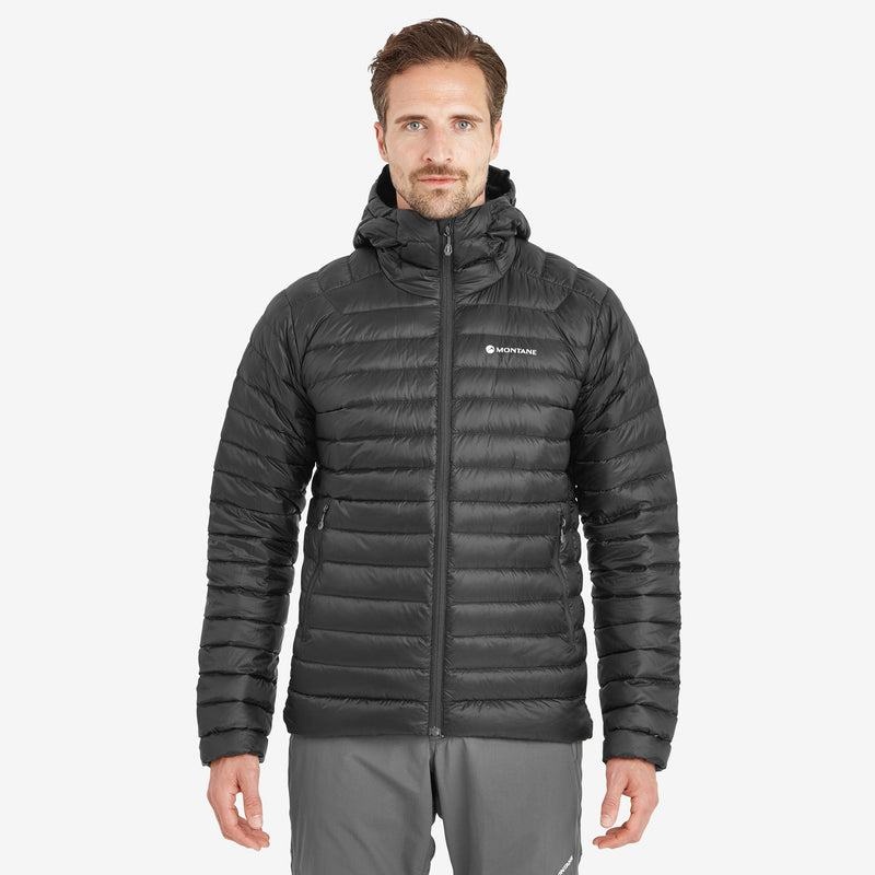 Montane Anti-Freeze Met Capuchon Donsjas Heren Zwart | CHO2198HS