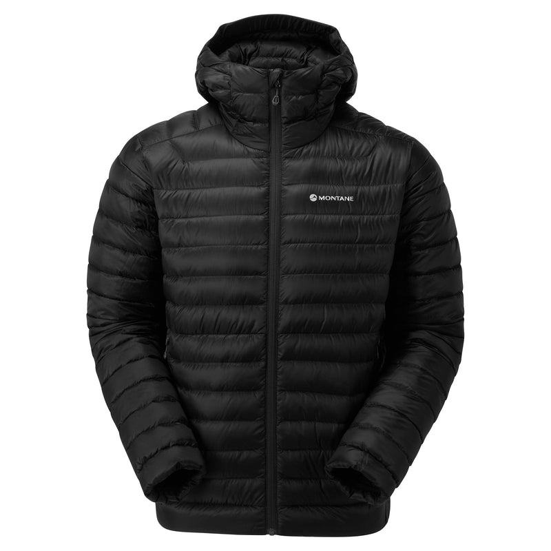 Montane Anti-Freeze Met Capuchon Donsjas Heren Zwart | CHO2198HS