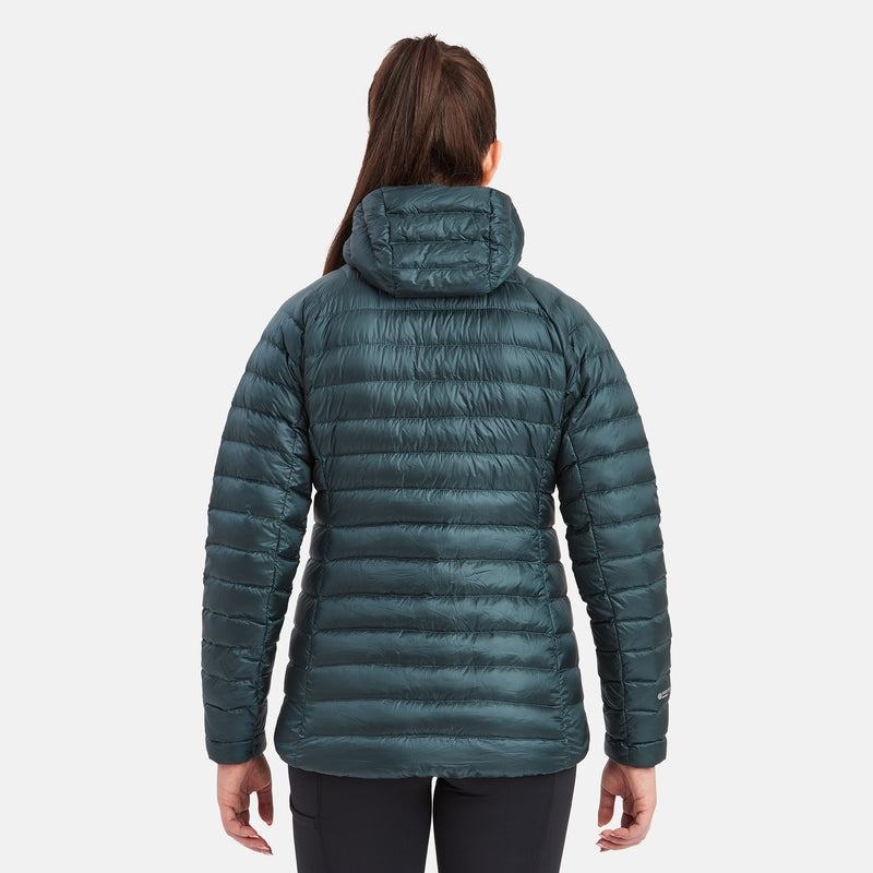 Montane Anti-Freeze Met Capuchon Donsjas Dames Olijfgroen Groen | HFT93EP