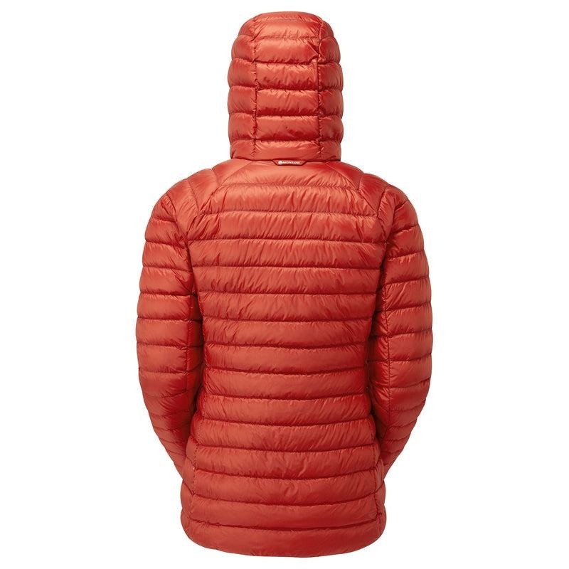 Montane Anti-Freeze Met Capuchon Donsjas Dames Oranje Rood | WGB5649CW