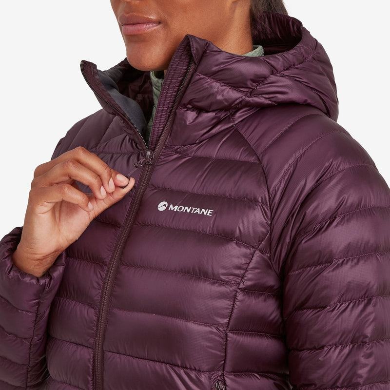 Montane Anti-Freeze Met Capuchon Donsjas Dames Paars | GDW7845RF