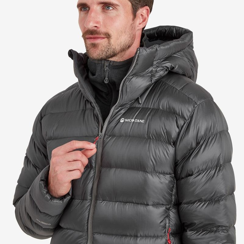 Montane Anti-Freeze XT Met Capuchon Donsjas Heren Donkergrijs | OWS8157RG