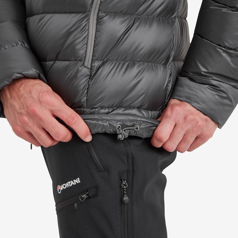 Montane Anti-Freeze XT Met Capuchon Donsjas Heren Donkergrijs | OWS8157RG