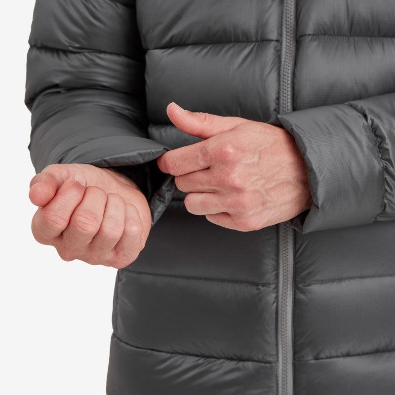 Montane Anti-Freeze XT Met Capuchon Donsjas Heren Donkergrijs | OWS8157RG