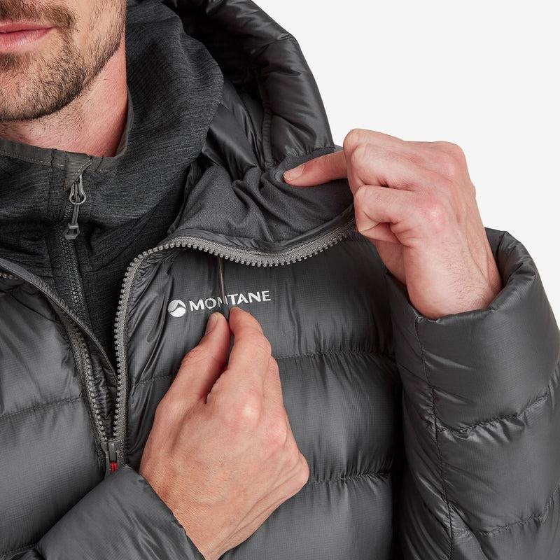 Montane Anti-Freeze XT Met Capuchon Donsjas Heren Donkergrijs | OWS8157RG