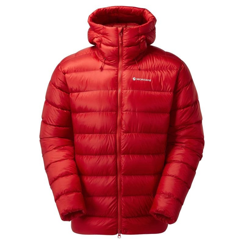 Montane Anti-Freeze XT Met Capuchon Donsjas Heren Rood | MET8088GV