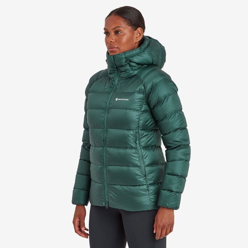 Montane Anti-Freeze XT Met Capuchon Donsjas Dames Donkergroen | VNH7520RW