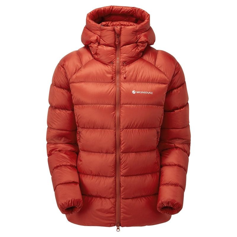 Montane Anti-Freeze XT Met Capuchon Donsjas Dames Oranje Rood | DFV871LB