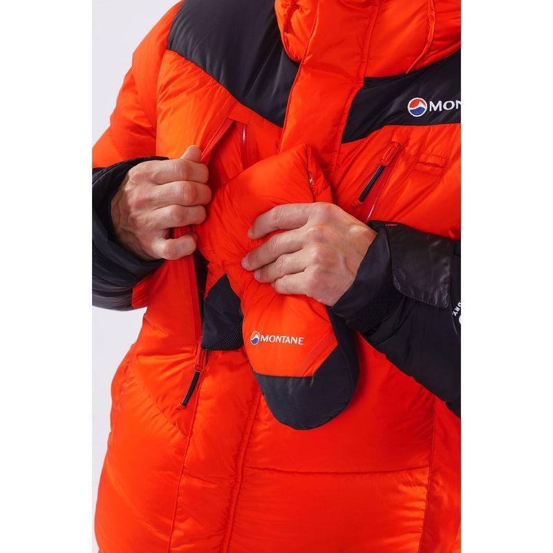 Montane Apex 8000 Donsjas Dames Oranje Zwart | HWA1919GH