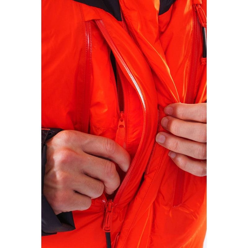 Montane Apex 8000 Donsjas Dames Oranje Zwart | HWA1919GH