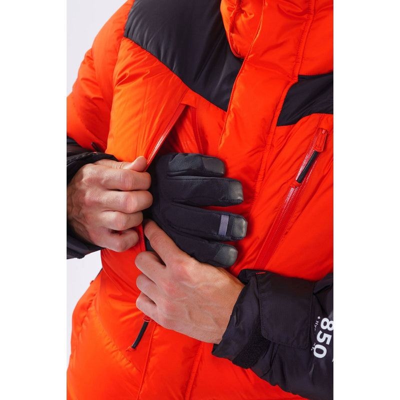 Montane Apex 8000 Donsjas Heren Oranje Zwart | CHL377BI