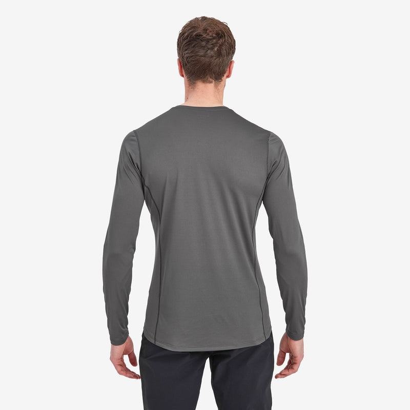 Montane Dart Lite Long Sleeve T-shirts Heren Donkergrijs | EAM165PS