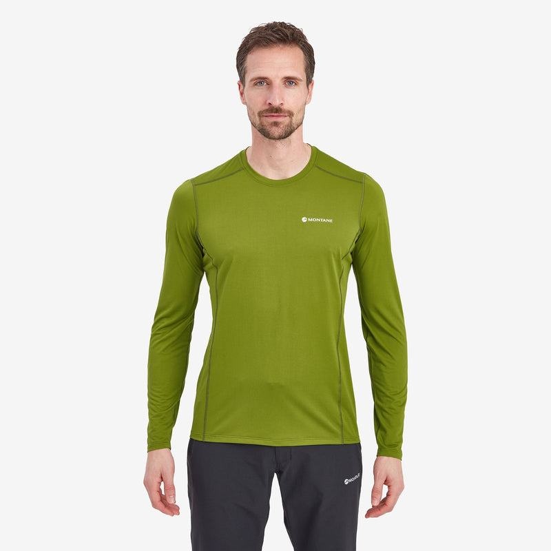 Montane Dart Lite Long Sleeve T-shirts Heren Groen | DSF6958VX