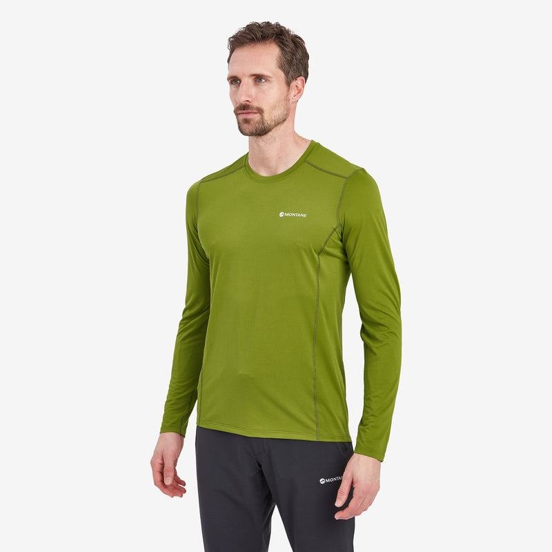 Montane Dart Lite Long Sleeve T-shirts Heren Groen | DSF6958VX