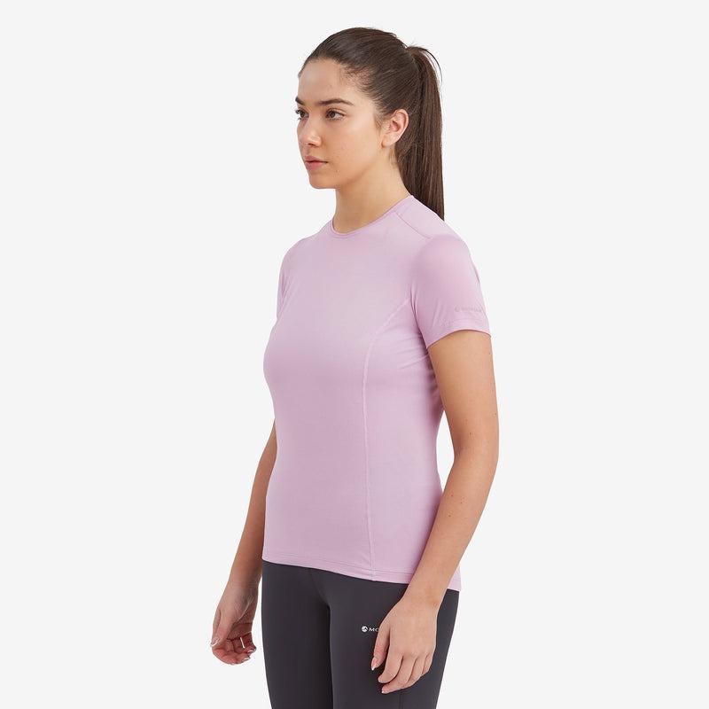 Montane Dart Lite T-shirts Dames Grijs Paars | GJI8674AQ